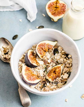 Overnight oats with figs and honey recipe img 2 2
